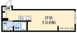 草津駅 徒歩5分 2階の物件間取画像